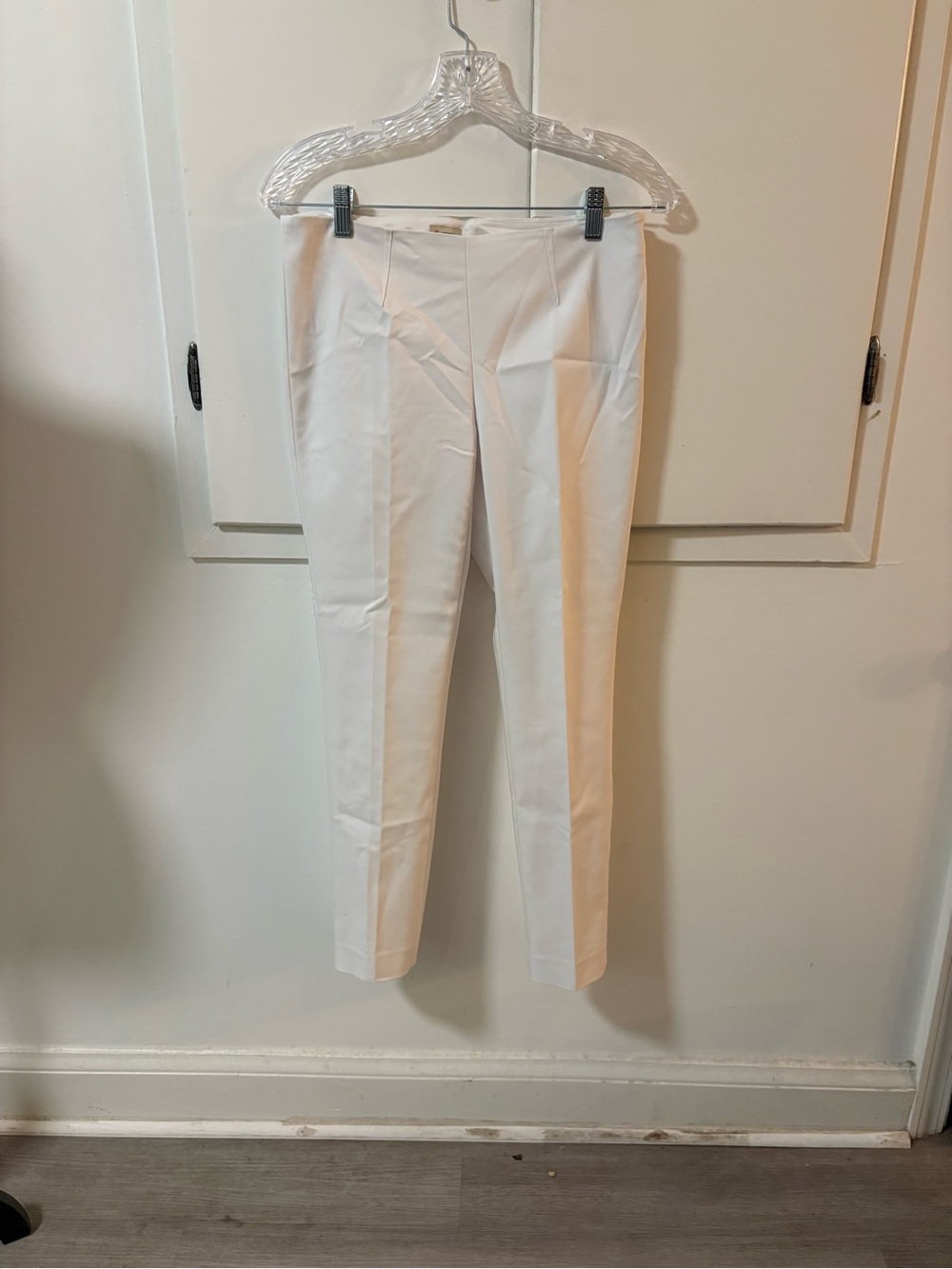Cremieux White Cropped Pants